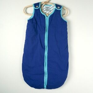Baby DeeDee Sleep Nest Sleeping Bag Kids S 0-6M Blue 2.5 TOG Wearable Blanket